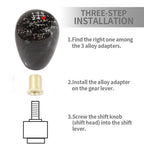 Carbon Fiber Gear Shift Knob for Universal Fit (All Models)