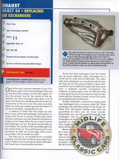 101 Projects for Porsche 911 (1964-1989) All-Color Guide