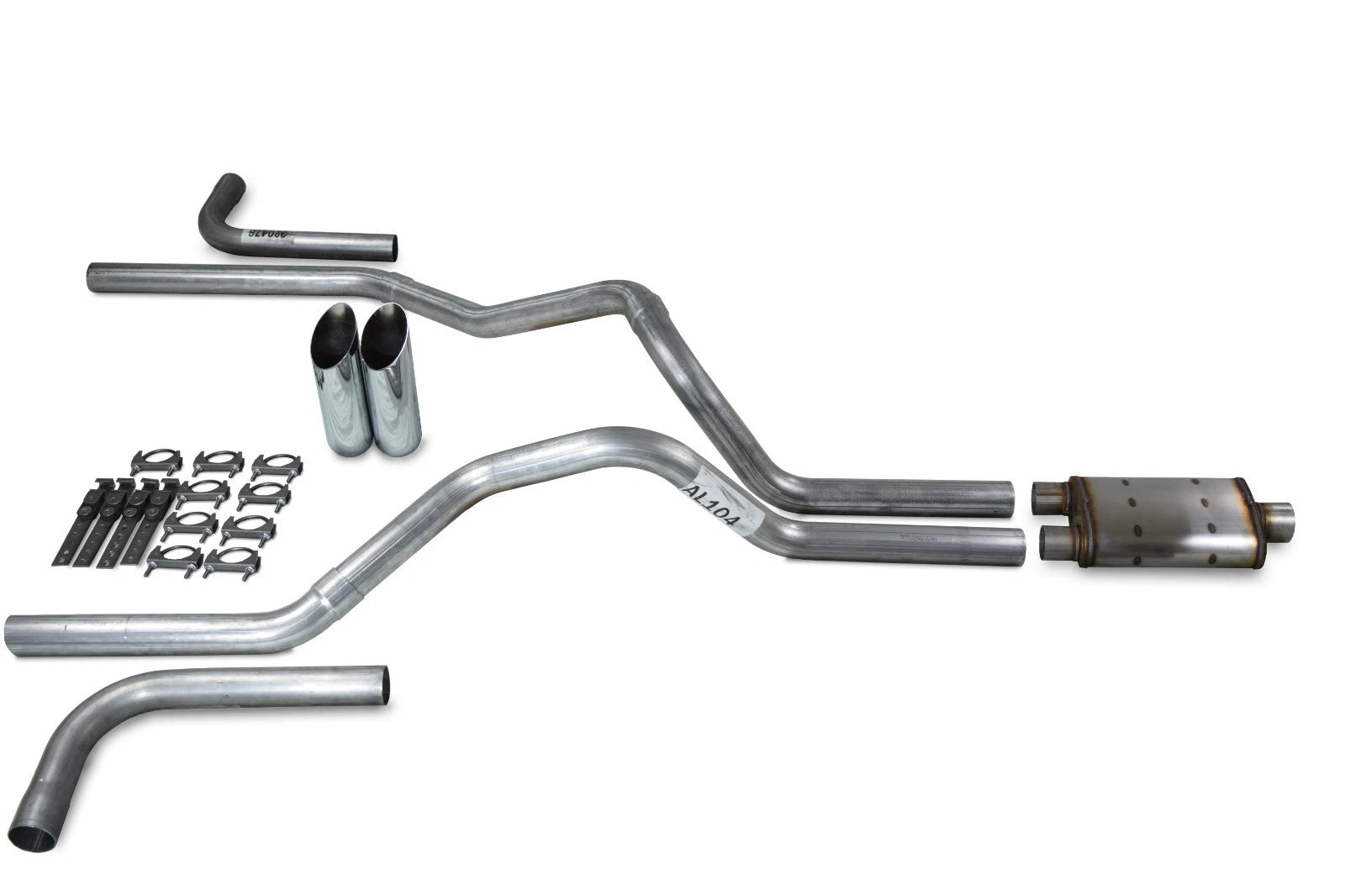 Dual Exhaust Kit for Dodge Ram 1500 (1994–2003) 2.5" Side Exit