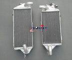Aluminum Radiator & Green Silicone Hose for Kawasaki KX500 (1988-2004)