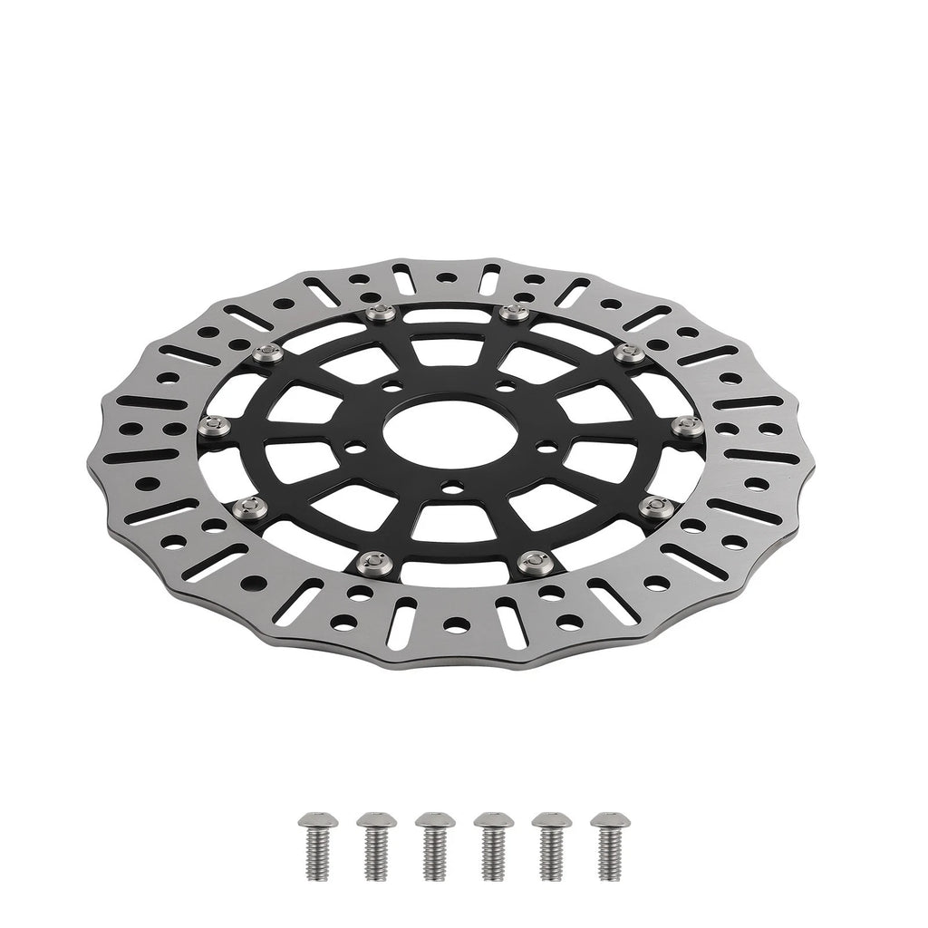 11.8" Front Brake Disc Rotor for Harley-Davidson Softail (2018–2023) Black