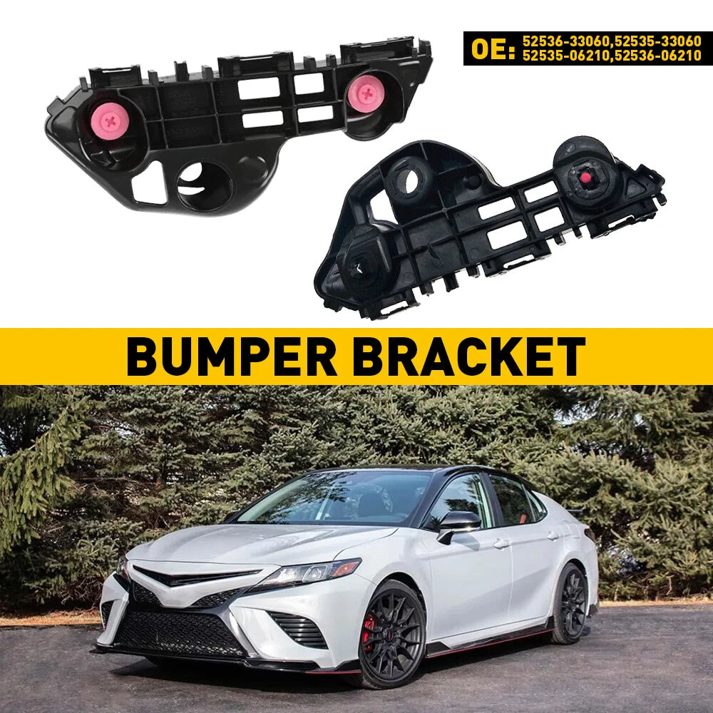 Set of 2 Front Bumper Retainer Brackets for Toyota Camry (2018–2021)
