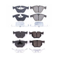 PowerStop Front & Rear Ceramic Disc Brake Pads Kit for BMW E84 X1 E90 E92 E93 (2009–2015)