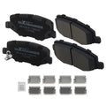 Set of 4 Rear Ceramic Brake Pads for Dodge Nitro Jeep Liberty Wrangler (2007–2012) D1274