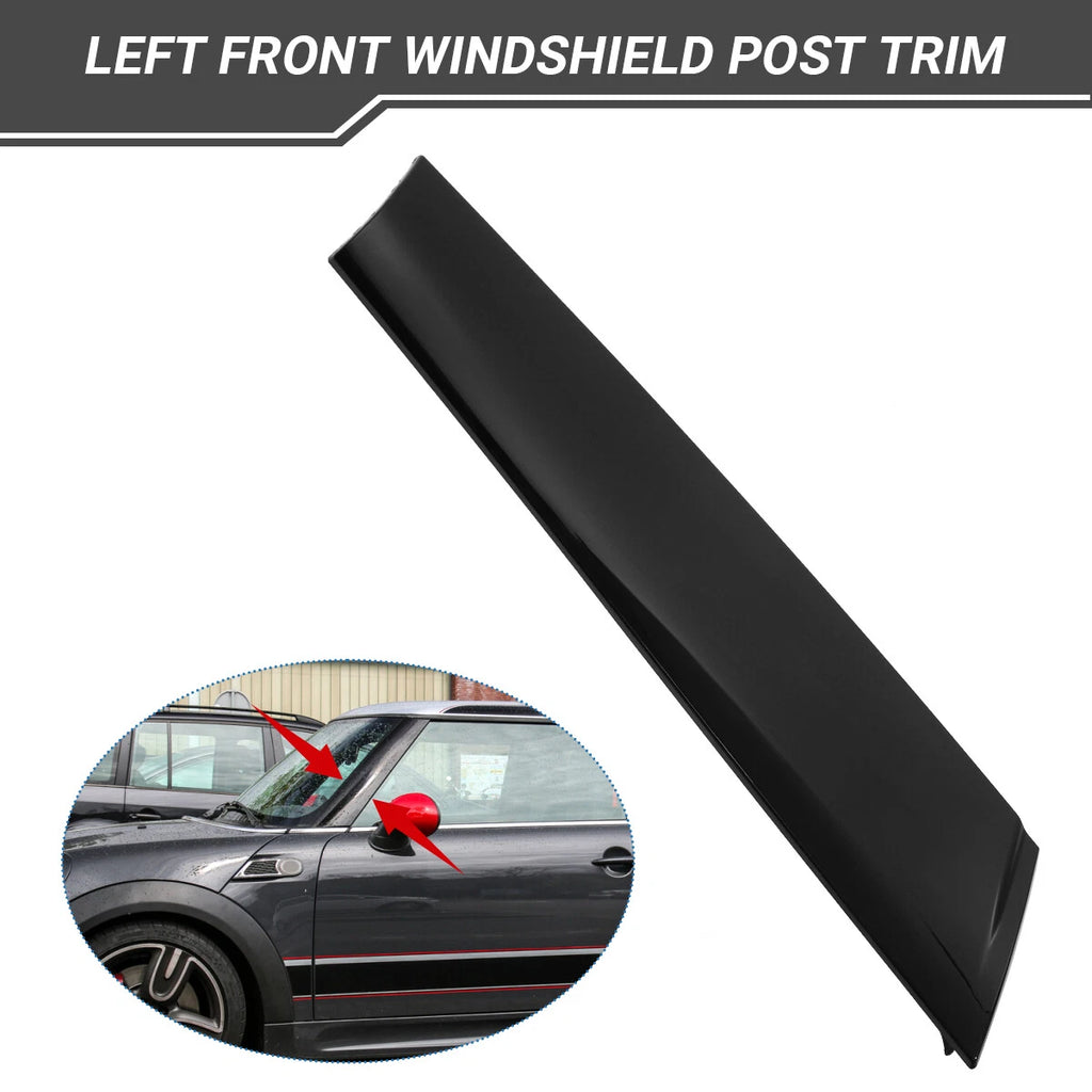 Left Front Windshield Post Trim for Mini Cooper R55 R56 R57 (2007–2015)