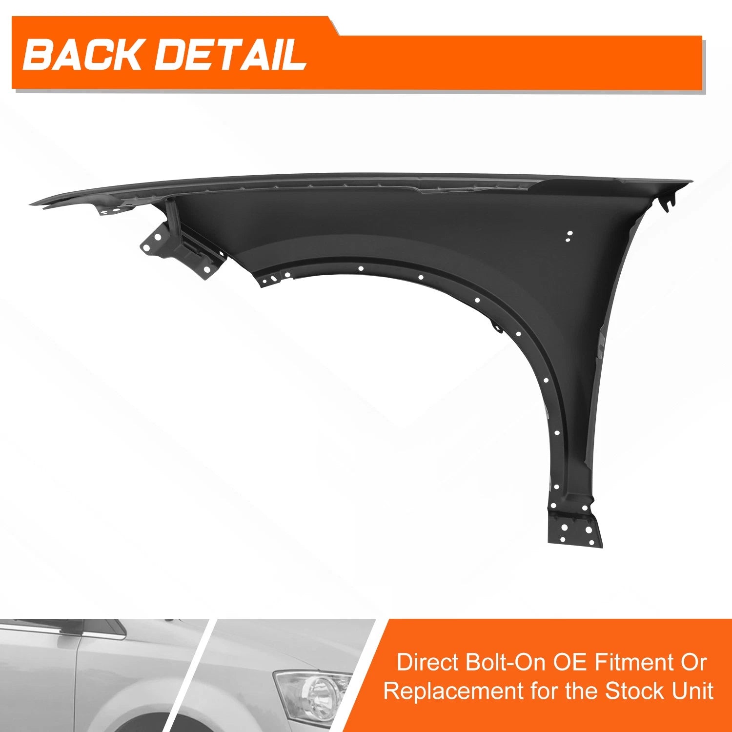 Steel Front Passenger Fender Panel for Cadillac XTS (2013–2019)