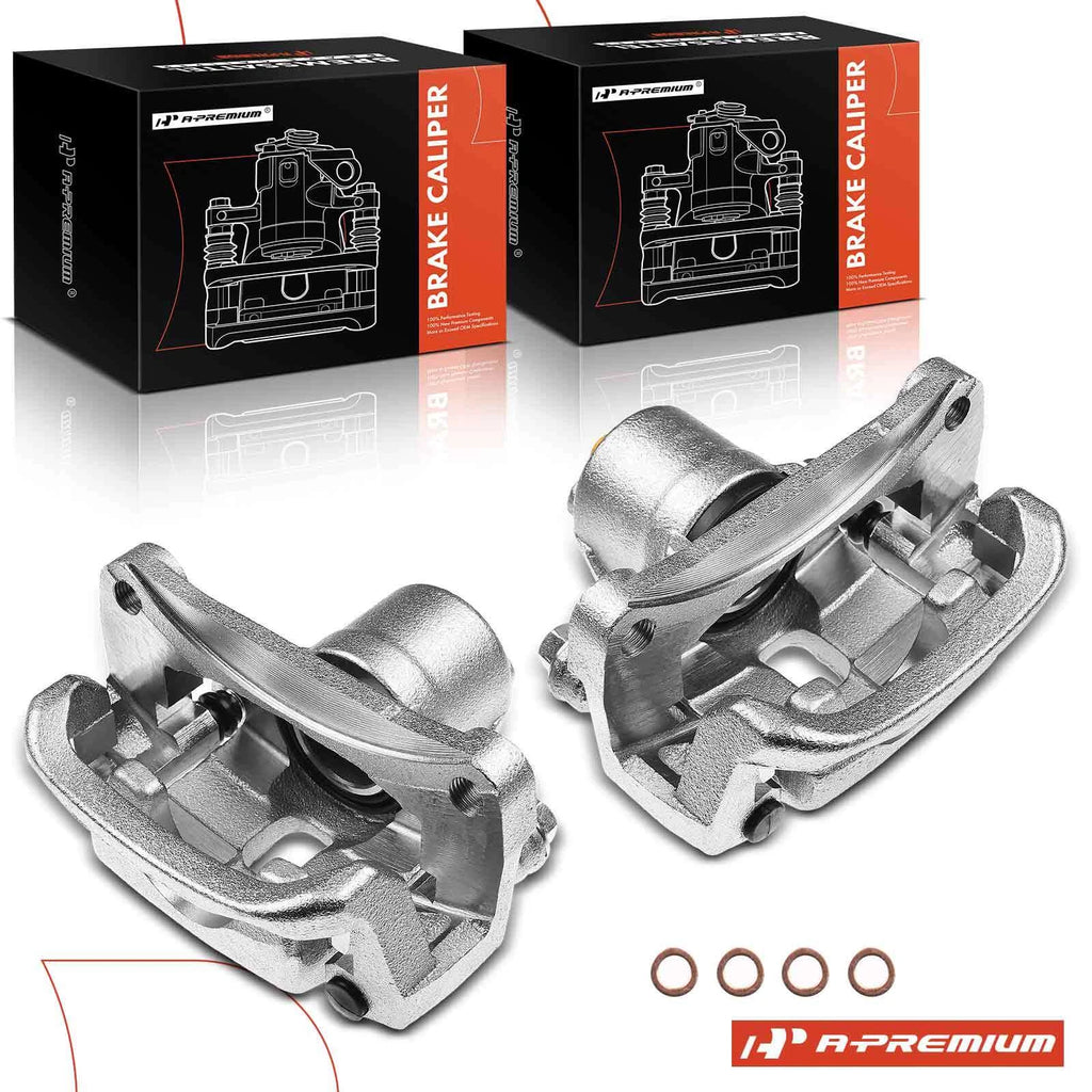 Rear Brake Calipers with Bracket for Toyota Tundra (2007-2020) Sequoia