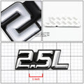 Chrome Bumper Emblem Badge for