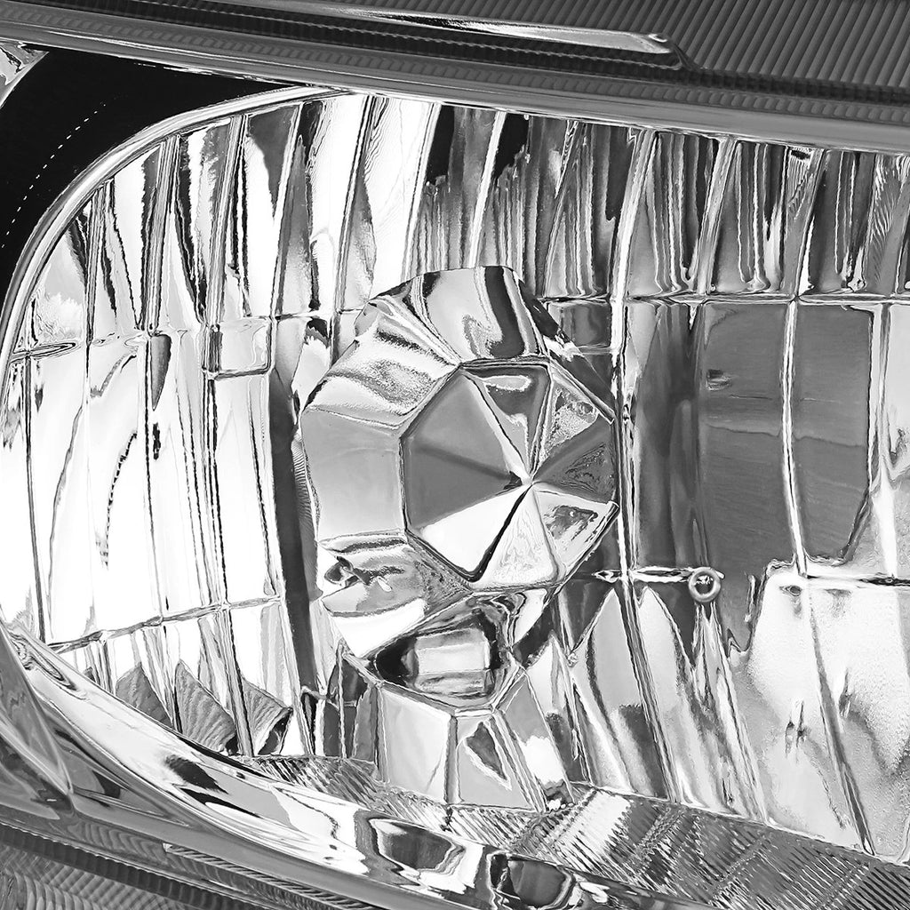 Pair of Chrome Housing Amber Corner Headlights for Honda Civic (2012–2015)