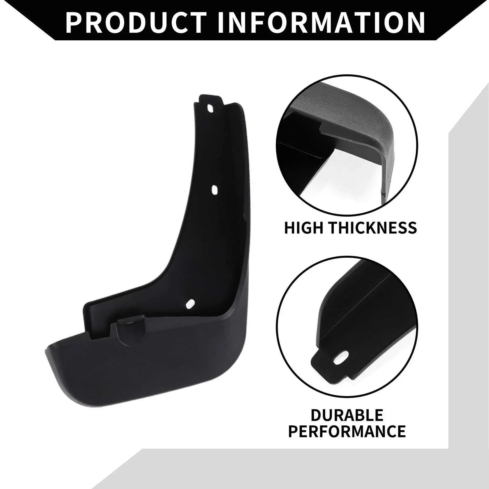 Front & Rear Mud Flaps for Hyundai ix35 (2010-2015)