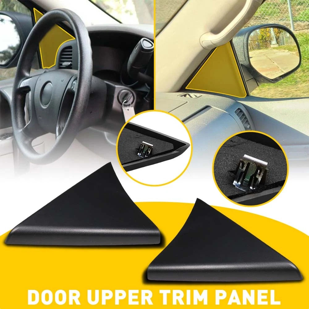 Front Door Upper Trim Panel Set for Chevrolet Silverado GMC Sierra
