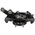 2X Front Wheel Hub Bearing & Steering Knuckle for Honda Civic (2001–2002)