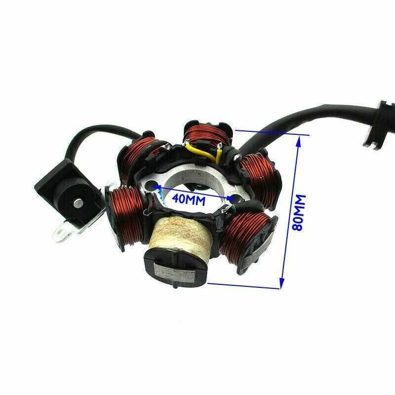 Magneto Stator for Zongshen Z190 (190cc) ZS1P62YML-2 Electric Start