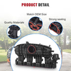 Intake Manifold with Sensor & Solenoid for VW Golf Jetta Beetle Passat (2006-2015)