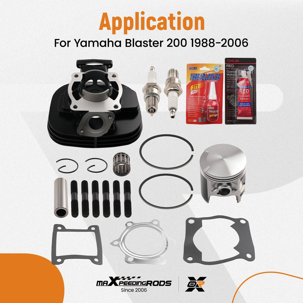 Complete Cylinder Piston Kit for Yamaha Blaster (1988–2006) 2XJ-11311-02-00
