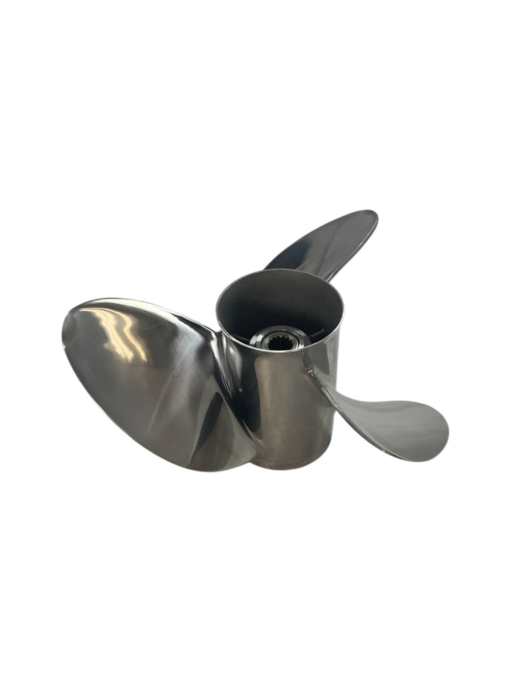 3X 16 x 23L LH SS Watergrip Hub Propeller for Suzuki Marine (OEM)