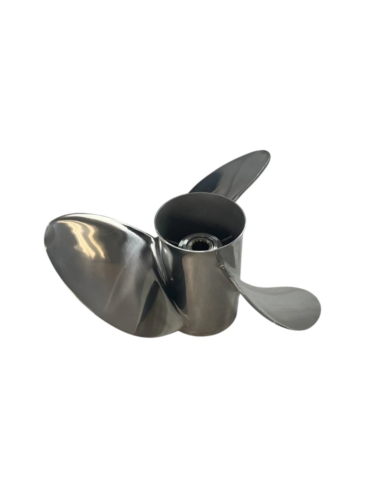3X 16 x 23L LH SS Watergrip Hub Propeller for Suzuki Marine (OEM)