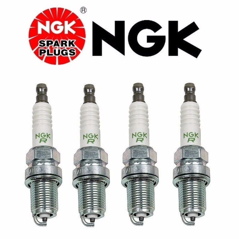 Set of 4 NGK 4644/BKR7E V-Power Copper Spark Plugs for