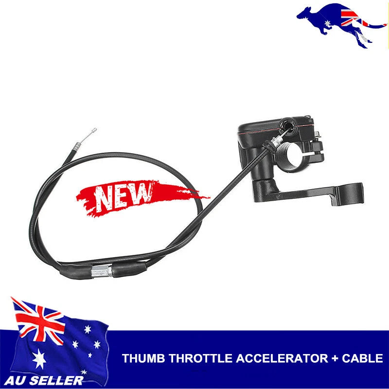 Throttle Accelerator Brake Lever Cable for 50cc 70 90 110 125cc ATV Quad