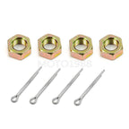 Heavy Duty Chromoly Tie Rod Ends Kit for TRX250R TRX400EX TRX450R (1986–2009)