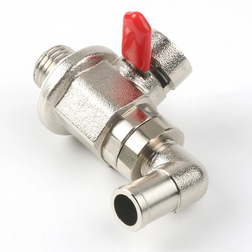 Oil Drain Valve L-Shape Hose End Combo (14mm-1.5) for