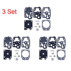 Set of 3 Carburetor Repair Kits for Walbro K10-WYC WYC-7-1