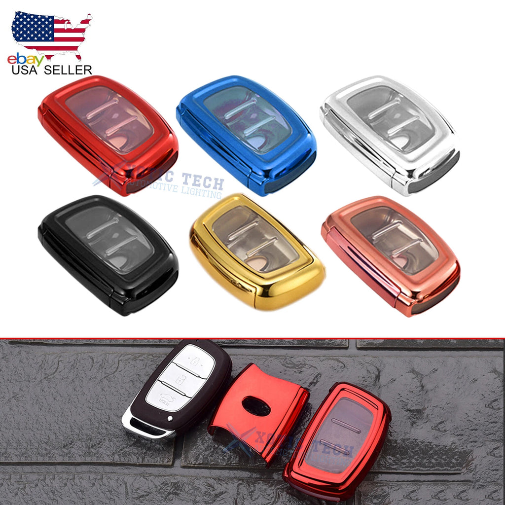 2X Full Protect Remote Key Fob Cover Holder for Hyundai (2016–2024)