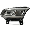 LED Headlight for Dodge Durango (2021–2025) w/Halogen Turn Signal Chrome Right