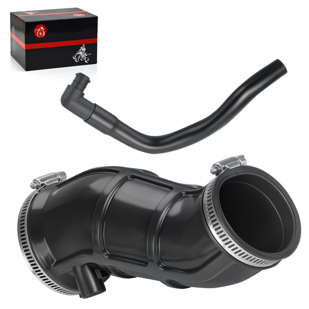 Left Manifold Snorkel Air Box Intake Tube & Elbow Pipe for Yamaha Raptor 660R (2001–2005)