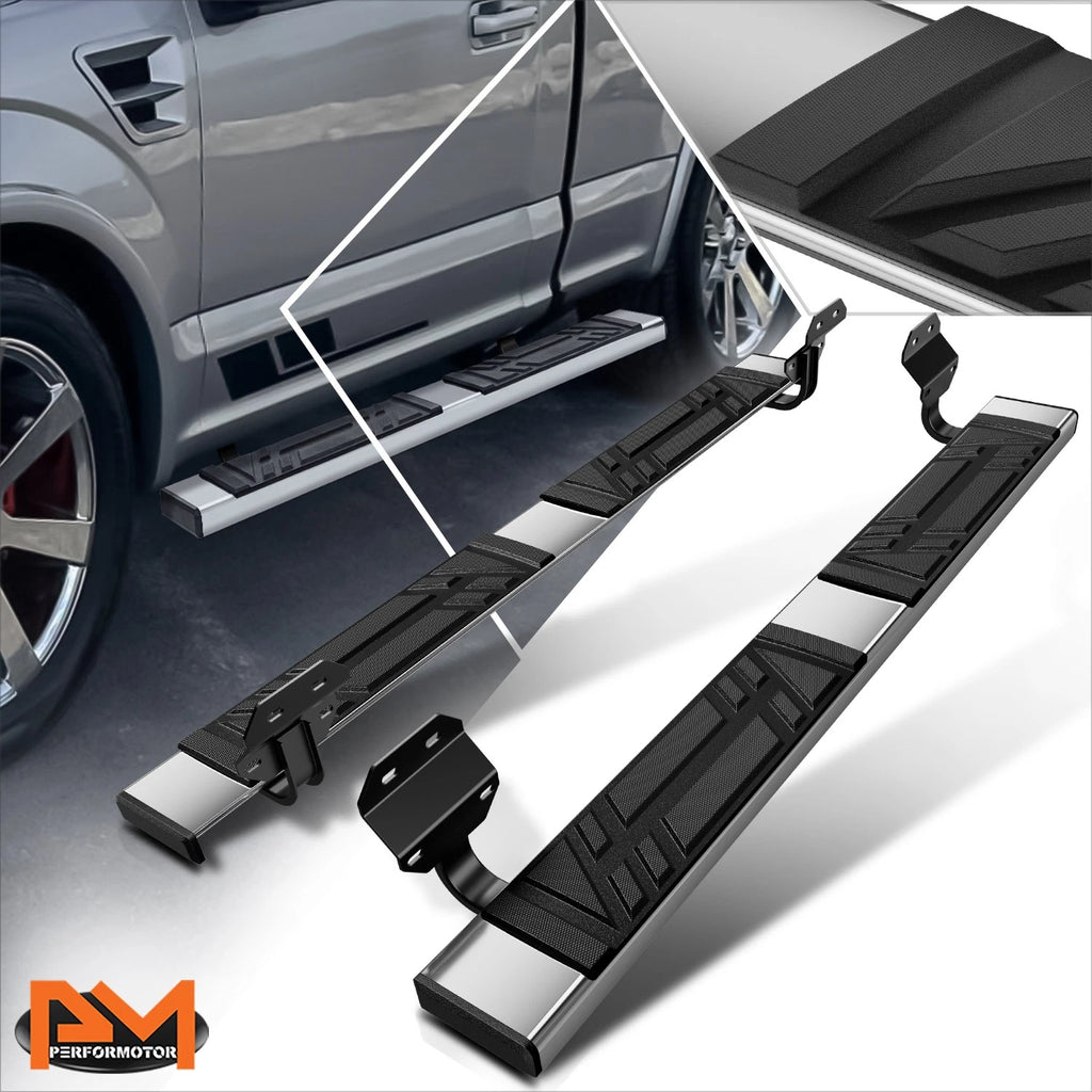 Set of 2 Side Step Nerf Bars for Ford F150 F250 F350 SD (2017–2024)
