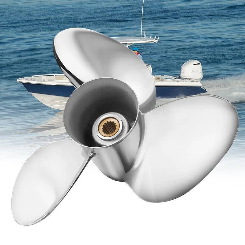 16 x 20 Stainless Steel Boat Propeller for Suzuki 150-300HP (RH)