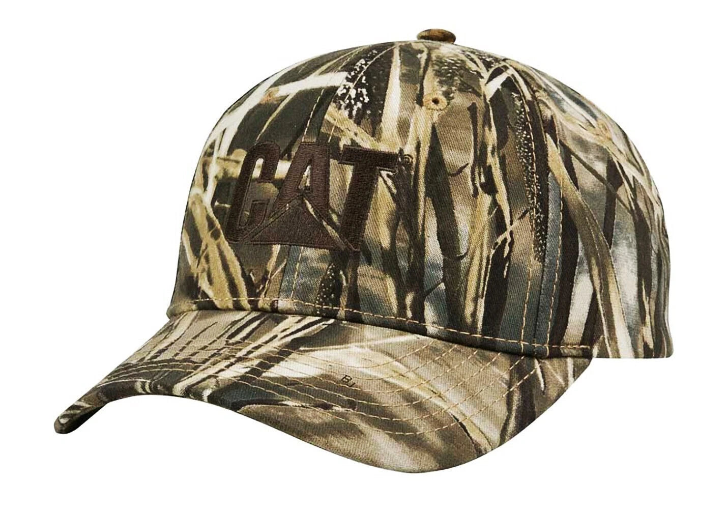 Caterpillar Camouflage Realtree MAX-5 Snapback Hat for CAT Equipment