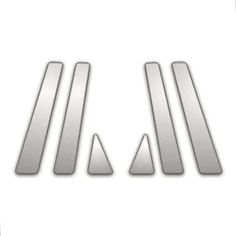 6Pc Chrome Pillar Post Covers Replacement for Mazda CX-7 (2007–2012)