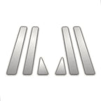6Pc Chrome Pillar Post Covers Replacement for Mazda CX-7 (2007–2012)