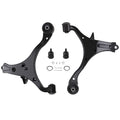 Set of 4 Front Lower Control Arms + Ball Joint for Honda Civic (2001–2005)