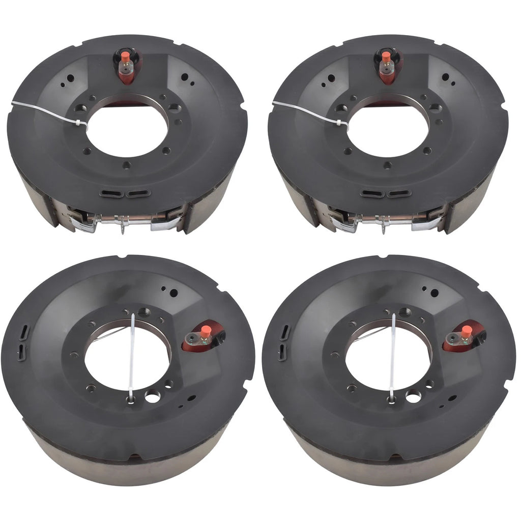 Set of 4 12.25" Hydraulic Brakes for Dexter 9K-10K Trailer Axle 23-411 23-410