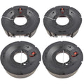 Set of 4 12.25" Hydraulic Brakes for Dexter 9K-10K Trailer Axle 23-411 23-410