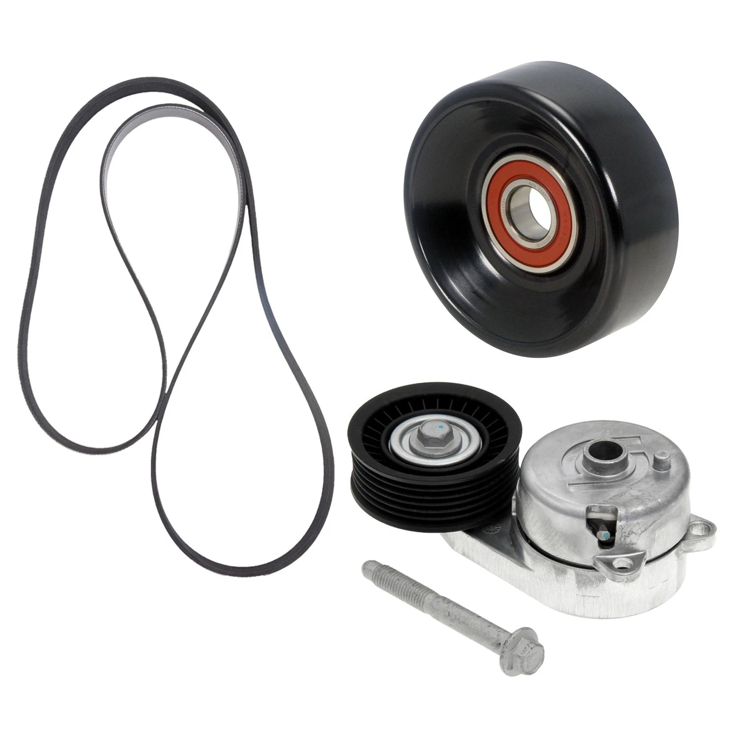 Drive Belt Idler Pulley Tensioner Kit for Chevrolet Express 1500 (1996–2023)