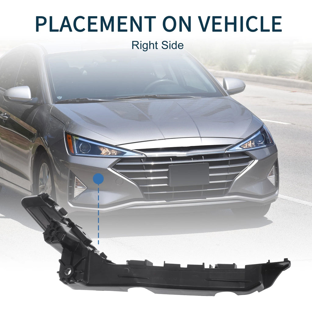 1pc Right Front Bumper Retainer Bracket No. 84059893 for Chevy Equinox (2010–2017)