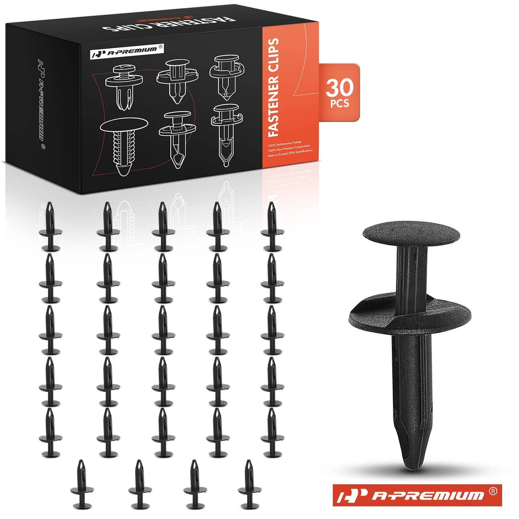 30Pcs 7mm Fascia Retainer Fastener for Ford 