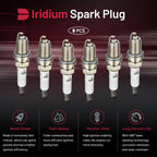 6PCS Spark Plugs for Toyota Supra (1993–1998) 3.0L V6, 3297