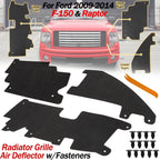 Radiator Support Grille Air Deflector w/ Fastener for Ford F-150 Raptor (2009–2014)
