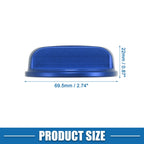 Decorative Oil Fuel Cap Sticker for Honda Odyssey (2011–2017) - Blue Aluminum Alloy 767153696121
