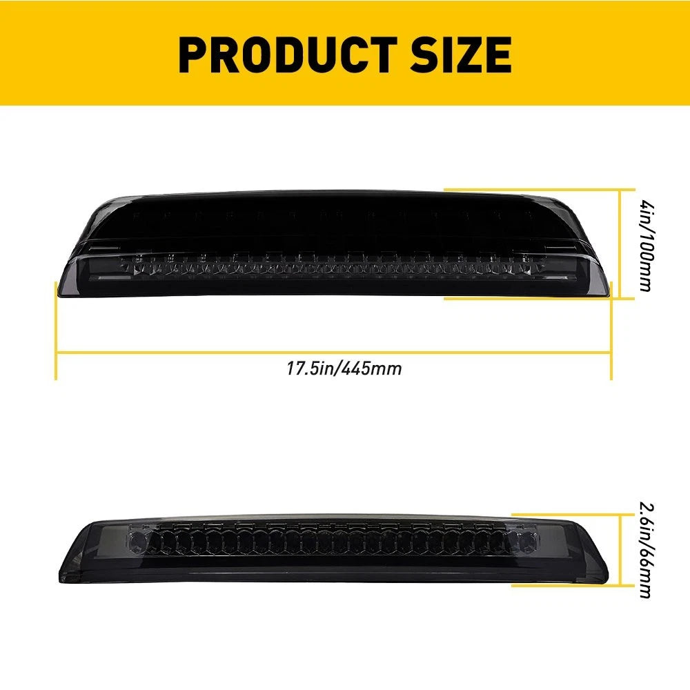 Smoke Lens LED Rear Cargo 3rd Brake Light for Nissan Frontier (2005–2016)