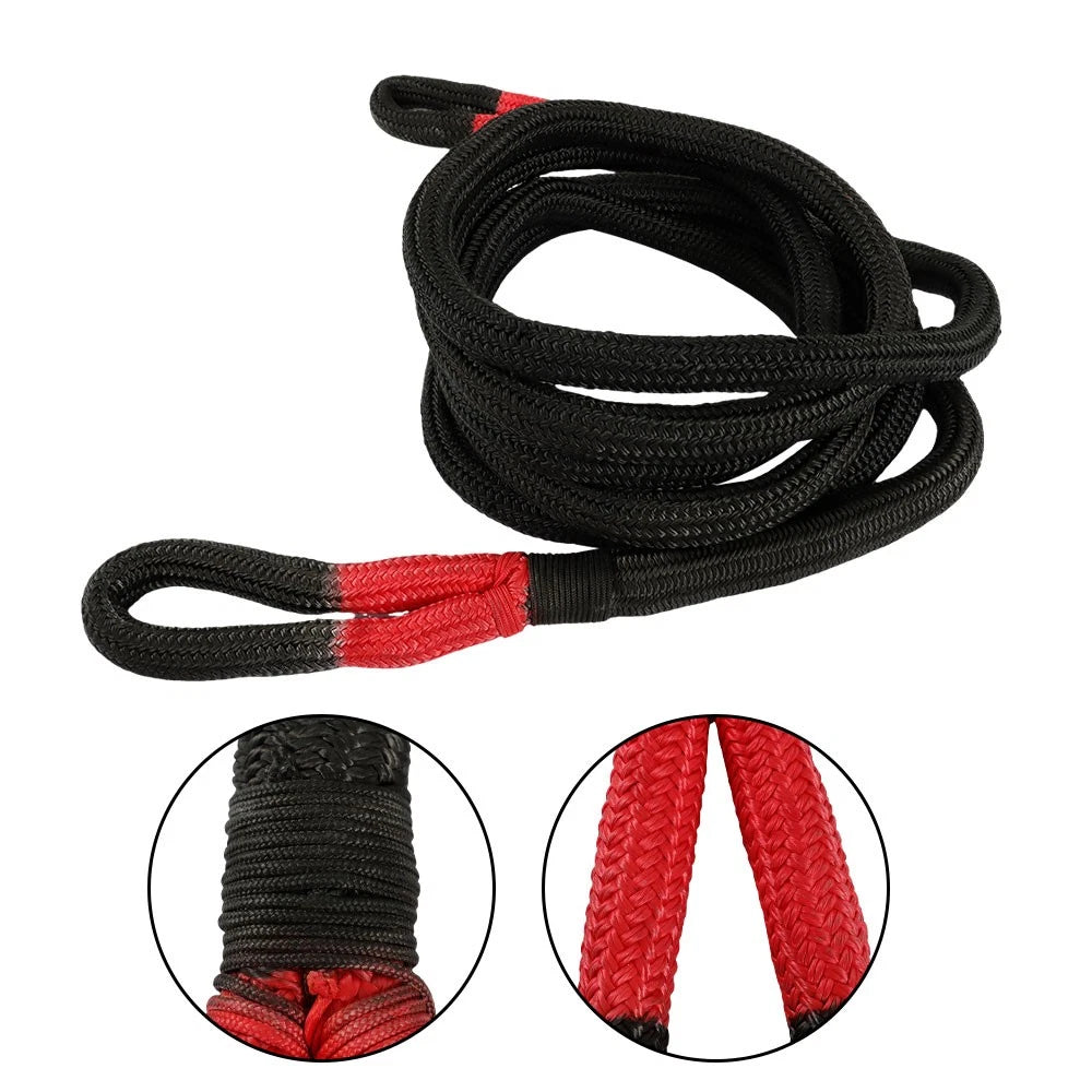 Heavy Duty Tow Rope 1" x 20' for Recovery (33900 lbs)