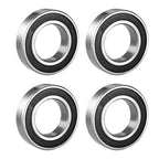 Set of 4 6006 RS Bearings for (55mm x 30mm x 13mm)