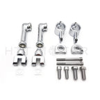 25mm Chrome Highway Engine Guard Bar Foot Peg Mount for Harley