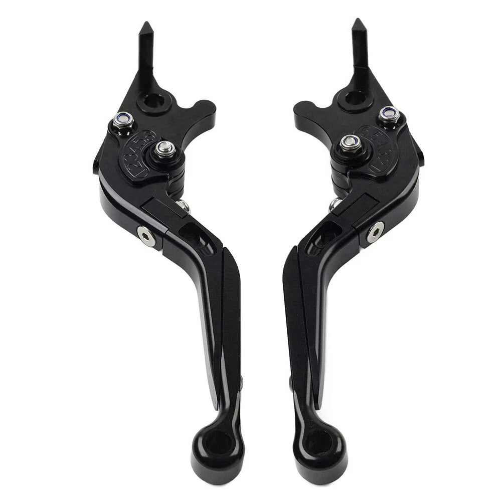 CNC Extendable Brake Clutch Levers for BMW G310R G310GS (2017-2021) Black