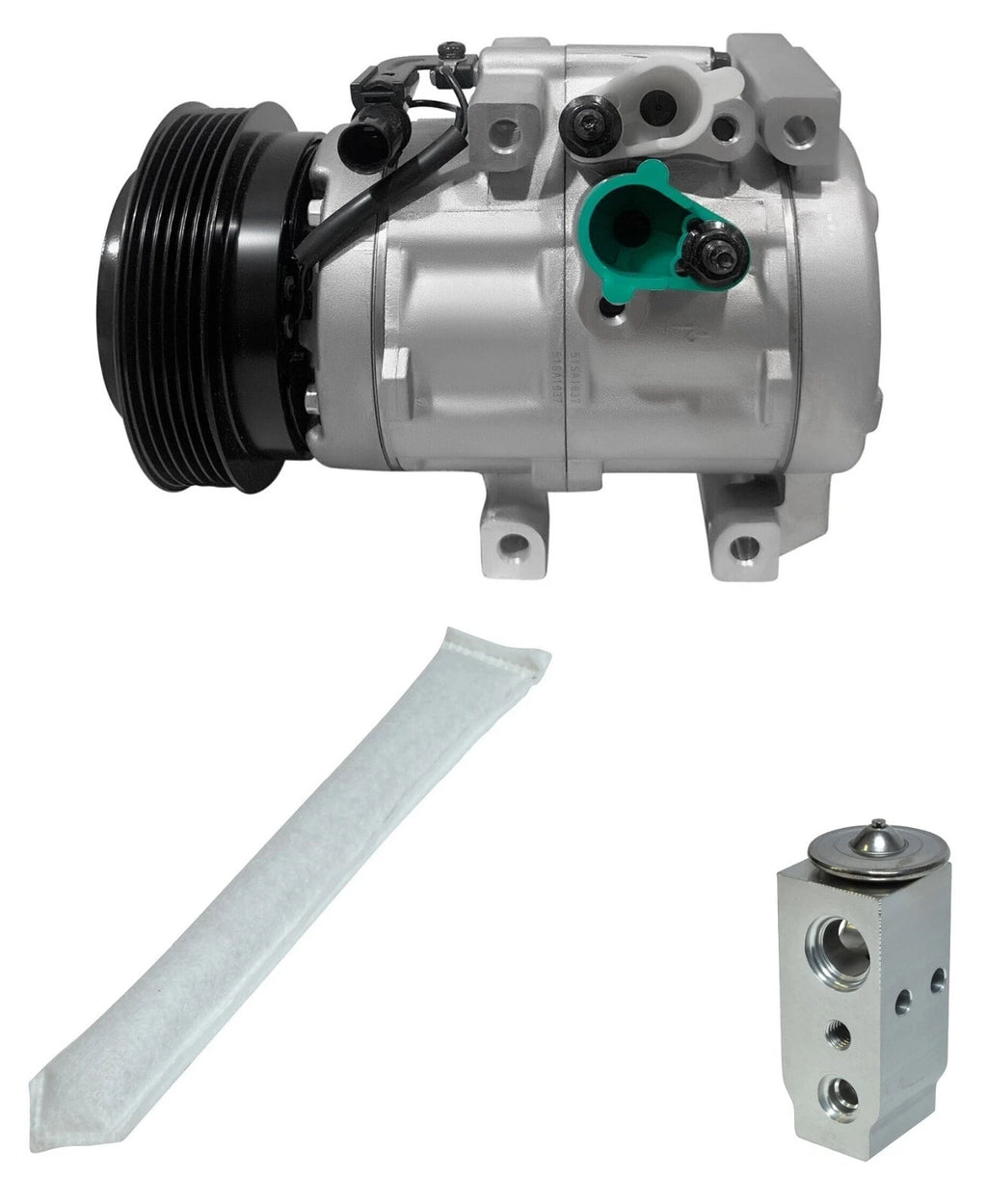 AC Compressor Kit Replacement for Hyundai Entourage 3.8L (2010–2011)