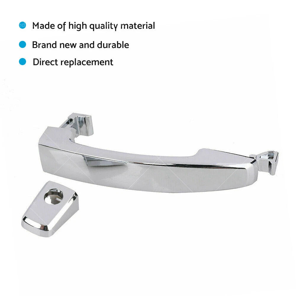 Set of 4 Outer Door Handles Chrome for Holden Captiva